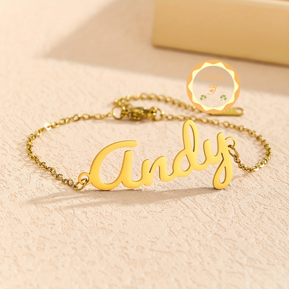 Personalized 304 Stainless Steel Bracelet, Custom Name Gift